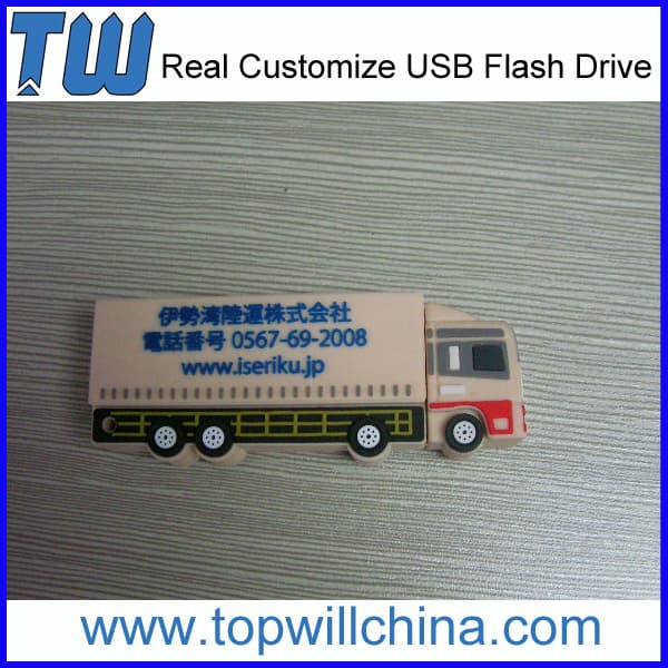 Customize Company PVC Usb Cute Flash Drives Fast Delivery